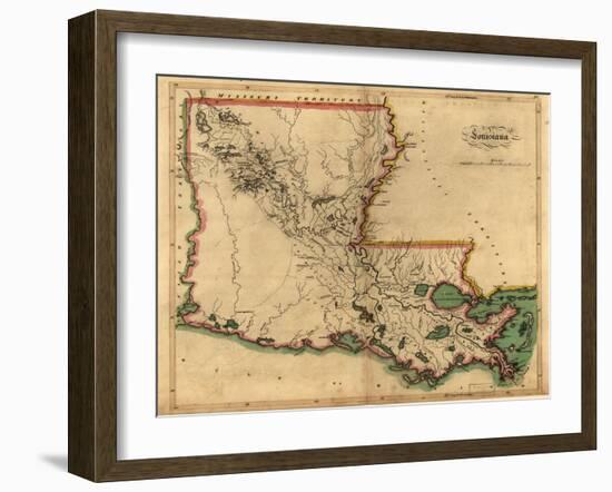 Louisiana-Dan Sproul-Framed Art Print