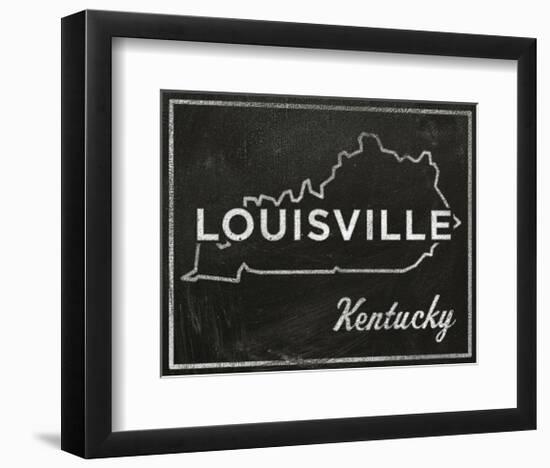 Louisville, Kentucky-John Golden-Framed Art Print