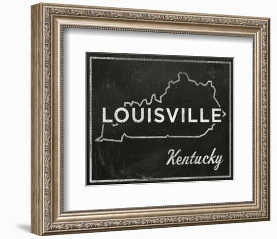 Louisville, Kentucky-John Golden-Framed Art Print