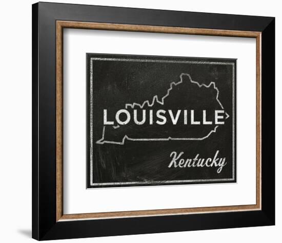 Louisville, Kentucky-John Golden-Framed Art Print