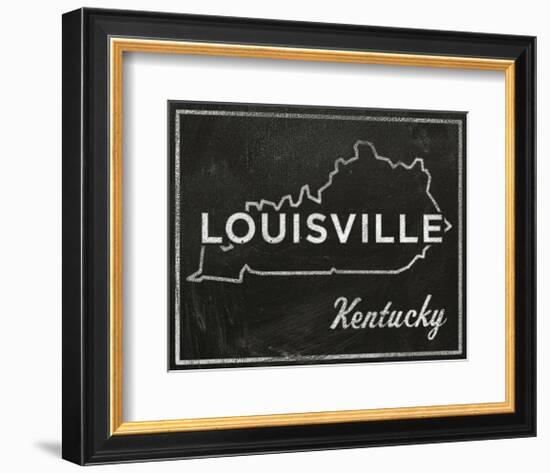 Louisville, Kentucky-John Golden-Framed Art Print