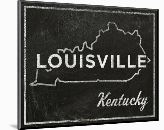 Louisville, Kentucky-John Golden-Mounted Art Print