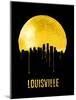 Louisville Skyline Yellow-null-Mounted Art Print