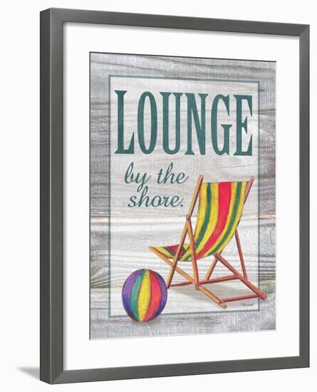 Lounge by the Shore-Todd Williams-Framed Art Print