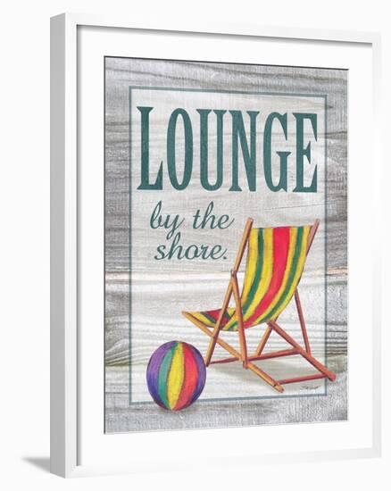 Lounge by the Shore-Todd Williams-Framed Art Print