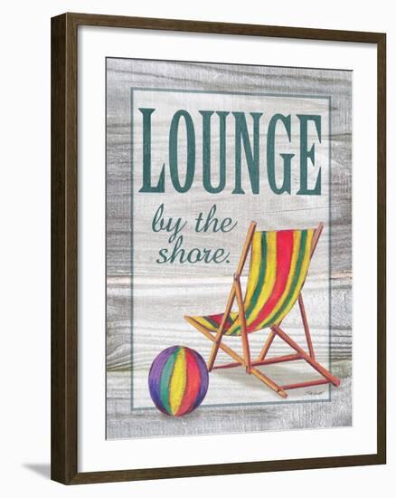 Lounge by the Shore-Todd Williams-Framed Art Print