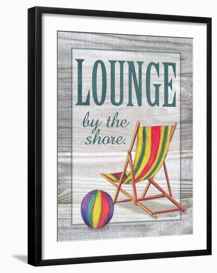 Lounge by the Shore-Todd Williams-Framed Art Print