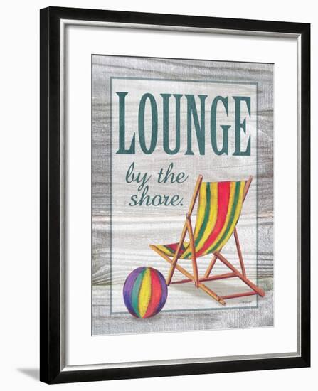 Lounge by the Shore-Todd Williams-Framed Art Print