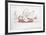 Lounging with Harp (Rose)-Branko Bahunek-Framed Limited Edition