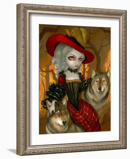 Loup-Garou: d Automne-Jasmine Becket-Griffith-Framed Art Print