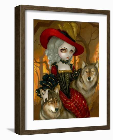 Loup-Garou: d Automne-Jasmine Becket-Griffith-Framed Art Print