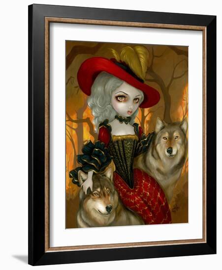 Loup-Garou: d Automne-Jasmine Becket-Griffith-Framed Art Print