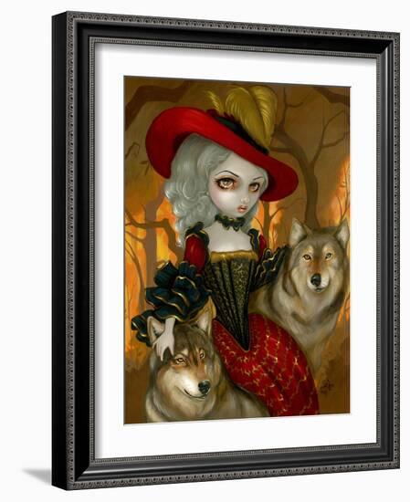 Loup-Garou: d Automne-Jasmine Becket-Griffith-Framed Art Print