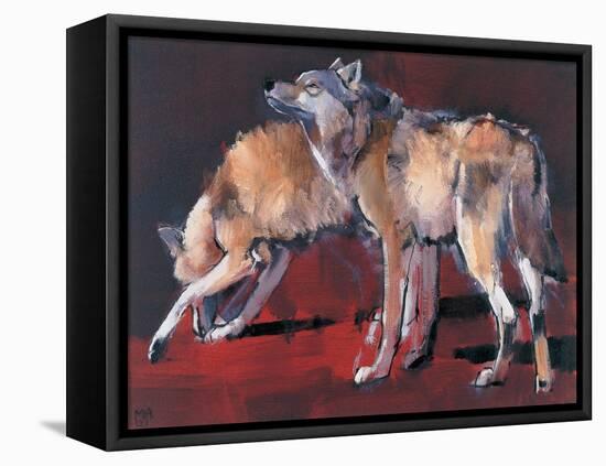 Loups, 2001-Mark Adlington-Framed Premier Image Canvas