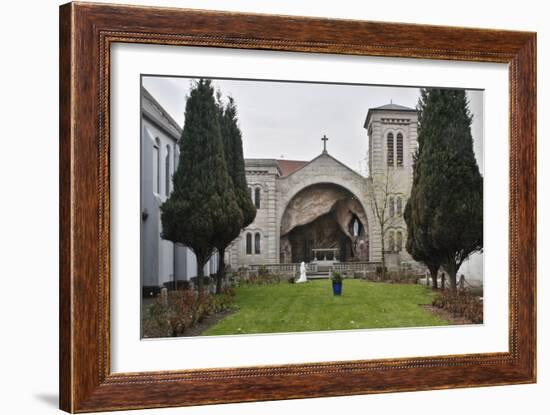 Lourdes Grotto, St Marys Chapel, Belfast, Northern Ireland, 2010-Peter Thompson-Framed Photographic Print