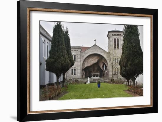 Lourdes Grotto, St Marys Chapel, Belfast, Northern Ireland, 2010-Peter Thompson-Framed Photographic Print