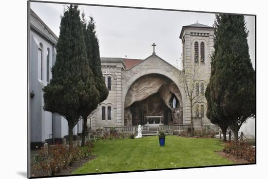 Lourdes Grotto, St Marys Chapel, Belfast, Northern Ireland, 2010-Peter Thompson-Mounted Photographic Print