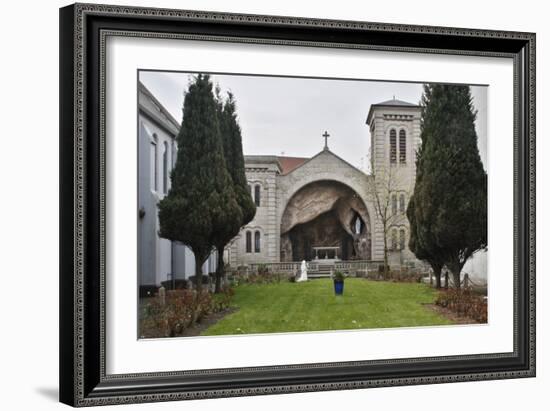 Lourdes Grotto, St Marys Chapel, Belfast, Northern Ireland, 2010-Peter Thompson-Framed Photographic Print