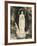 Lourdes - the Statue in the Grotto-null-Framed Photographic Print