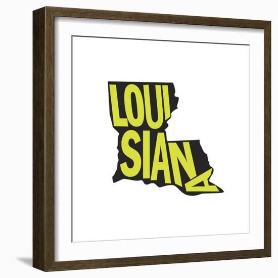 Lousiana-Art Licensing Studio-Framed Giclee Print