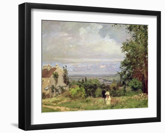 Louveciennes, 1870-Camille Pissarro-Framed Giclee Print