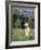 Louveciennes, Detail of Lovers-Camille Pissarro-Framed Giclee Print