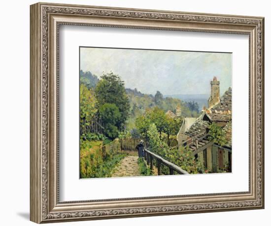 Louveciennes Or, the Heights at Marly, 1873-Alfred Sisley-Framed Giclee Print