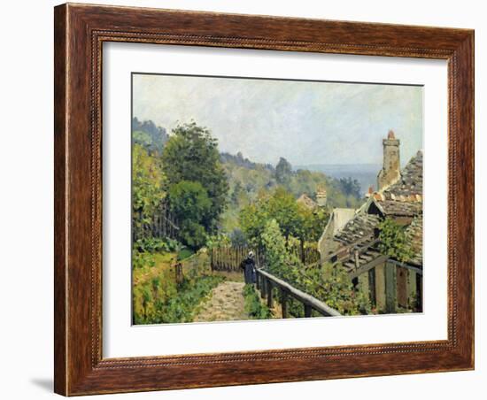 Louveciennes Or, the Heights at Marly, 1873-Alfred Sisley-Framed Giclee Print