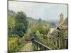 Louveciennes Or, the Heights at Marly, 1873-Alfred Sisley-Mounted Giclee Print