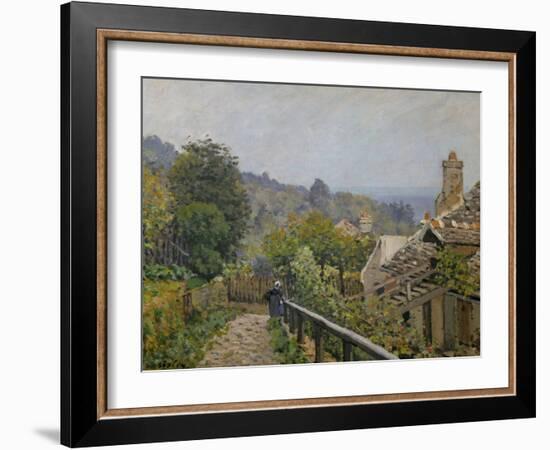 Louveciennes, Sentier De La Mi-Cote, circa 1873-Alfred Sisley-Framed Giclee Print