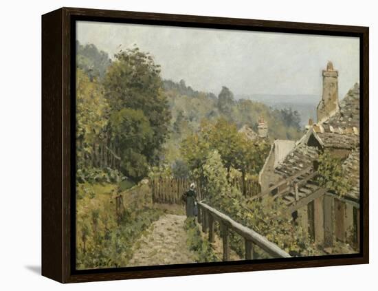 Louveciennes. Sentier de la Mi-Côte dit autrefois Hauteurs de Marly-Alfred Sisley-Framed Premier Image Canvas