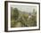 Louveciennes. Sentier de la Mi-Côte dit autrefois Hauteurs de Marly-Alfred Sisley-Framed Giclee Print