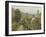 Louveciennes. Sentier de la Mi-Côte dit autrefois Hauteurs de Marly-Alfred Sisley-Framed Giclee Print