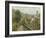 Louveciennes. Sentier de la Mi-Côte dit autrefois Hauteurs de Marly-Alfred Sisley-Framed Giclee Print