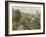 Louveciennes. Sentier de la Mi-Côte dit autrefois Hauteurs de Marly-Alfred Sisley-Framed Giclee Print