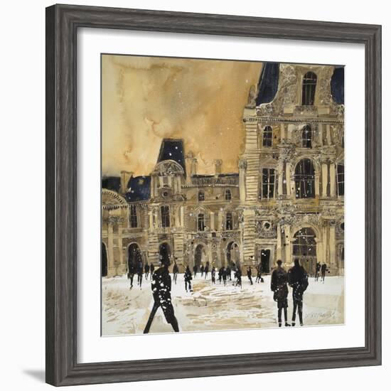 Louvre 5, Paris-Susan Brown-Framed Giclee Print