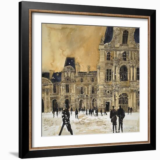 Louvre 5, Paris-Susan Brown-Framed Giclee Print