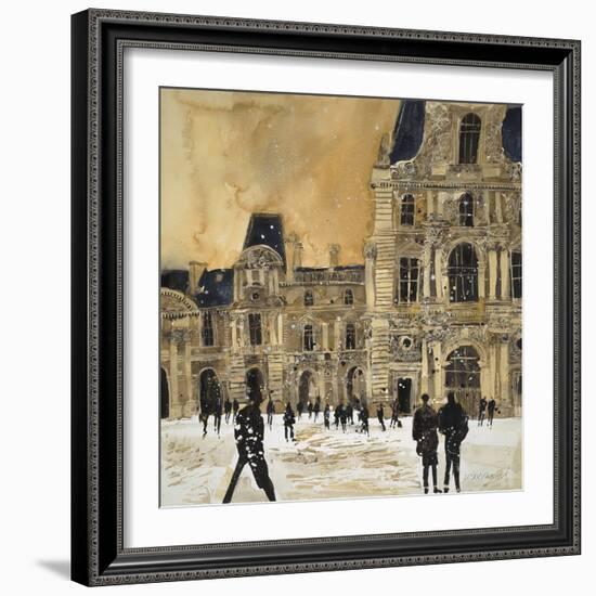 Louvre 5, Paris-Susan Brown-Framed Giclee Print