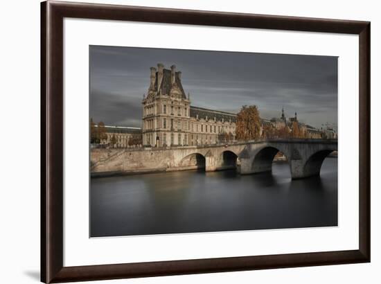 Louvre on Autumn-Moises Levy-Framed Giclee Print