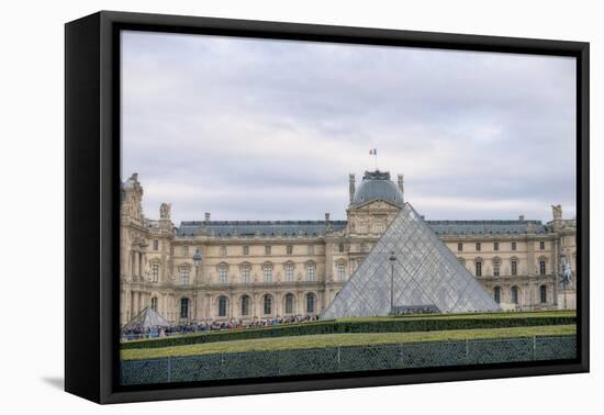 Louvre Palace And Pyramid I-Cora Niele-Framed Premier Image Canvas