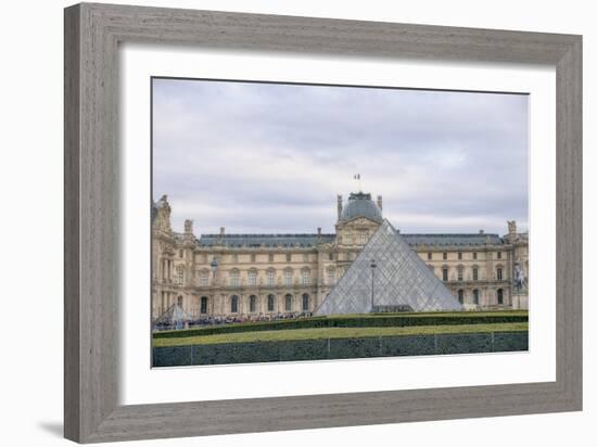 Louvre Palace And Pyramid I-Cora Niele-Framed Giclee Print