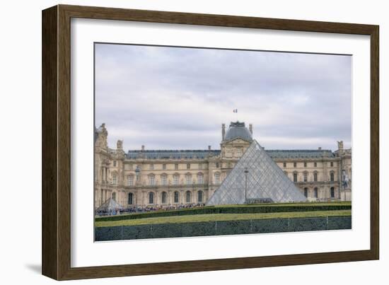Louvre Palace And Pyramid I-Cora Niele-Framed Giclee Print
