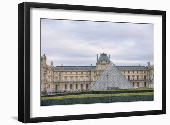 Louvre Palace And Pyramid I-Cora Niele-Framed Giclee Print