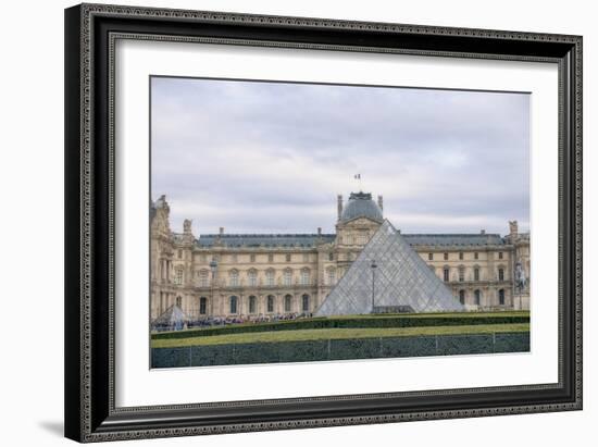 Louvre Palace And Pyramid I-Cora Niele-Framed Giclee Print