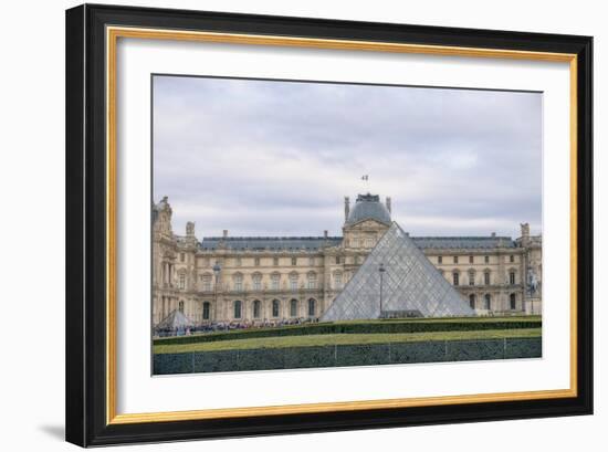 Louvre Palace And Pyramid I-Cora Niele-Framed Giclee Print