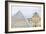 Louvre Palace And Pyramid II-Cora Niele-Framed Giclee Print