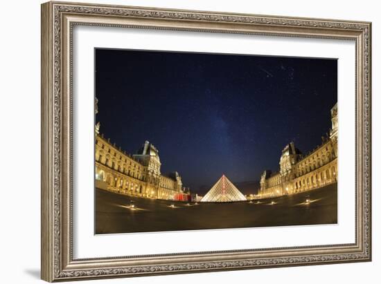 Louvre Pyramid, Paris, France-Sebastien Lory-Framed Photographic Print