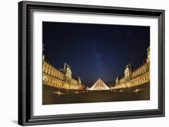 Louvre Pyramid, Paris, France-Sebastien Lory-Framed Photographic Print