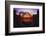 Louvre Pyramide at Sunset, Paris, France, Europe-G & M Therin-Weise-Framed Photographic Print