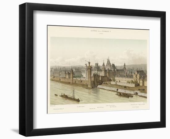 Louvre Sous Charles V, 1380-null-Framed Giclee Print